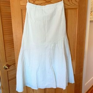 Uniqlo Pin Stripe Maxi Skirt